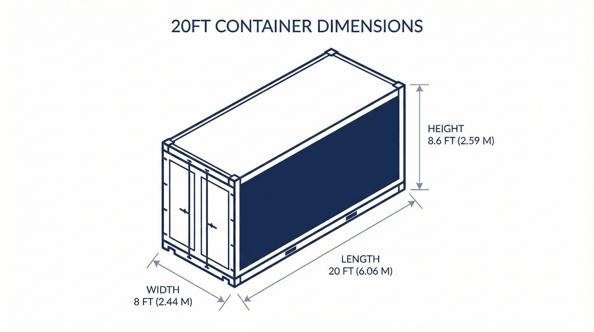 20FT 컨테이너